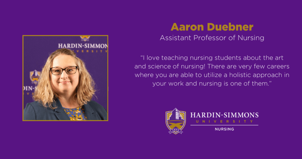 Aaron Duebner - IM体育平台 Assitant Professor of Nursing