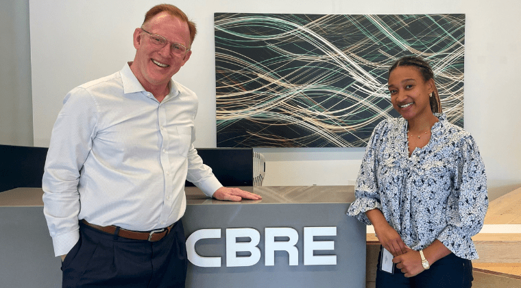 IM体育试玩 Student Earns Competitive Internship with the World’s Largest Commercial Real Estate Firm