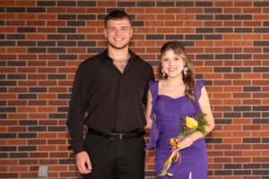 Nina Tarasovets, a business administration major from Ukraine