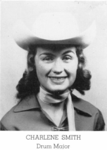 Charlene Smith Voss as an IM体育平台 student in 1960. Her time at Hardin-Simmons University — including leadership in the band — helped ignite a family legacy now carried on by her granddaughter, Kate.