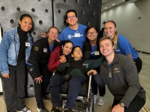 During a Wheels for the World trip to Brazil, IM体育试玩 doctor of physical therapy student Jonathan Hoermann spent time serving children and families affected by neurological conditions and deepened his passion for physical therapy.